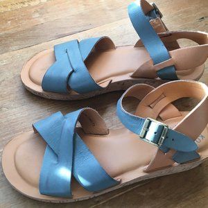 Kork-Ease Wedge Sandals Size 7/38